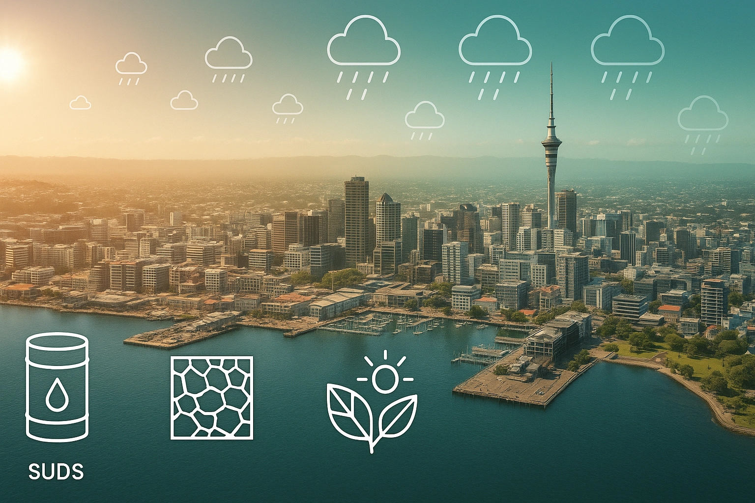 Image showcasing Green Infrastructure and Strategy NZ/AU Cities | Eco Wave Green