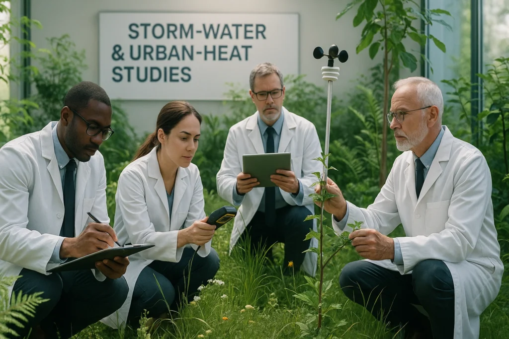EcoWave.Green Storm Water Urban Heat