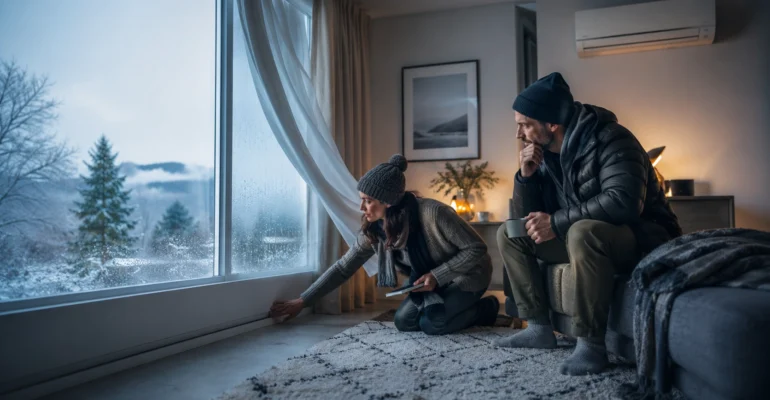 Thermal Comfort in winter check for a cold New Zealand room