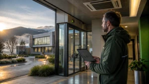 Energy savings start with losses before technology investment at a commercial site